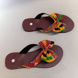 Lady's Flowered Sandals