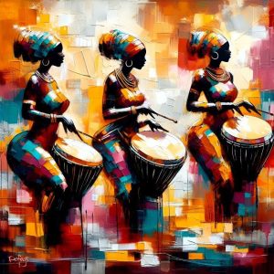 Ladies Drumming